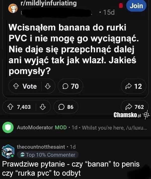 Banan i rurka