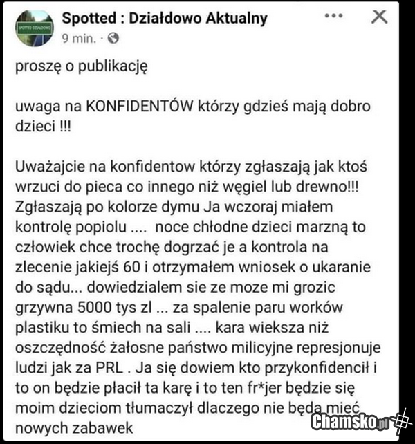 Gorzkie żale jakiegoś zjeba