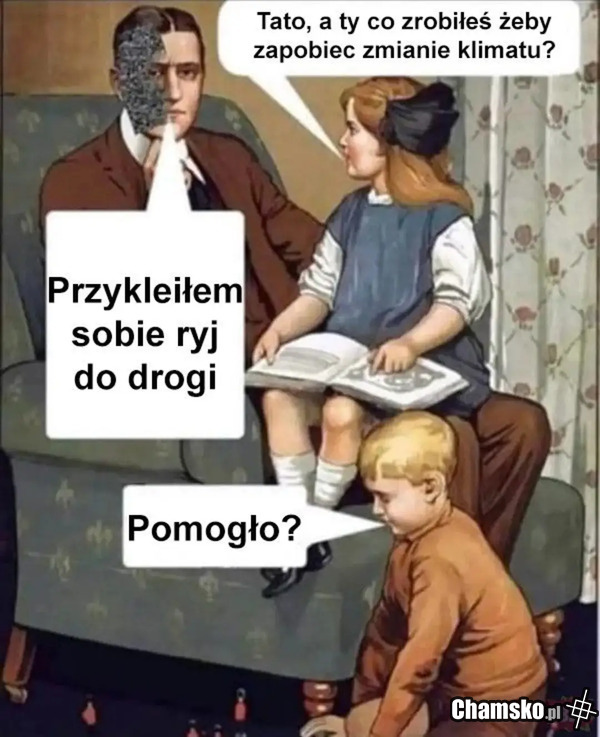 Ja fiutka przykleiłem, uratowałem