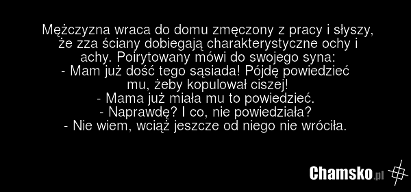 Jęki u sąsiada