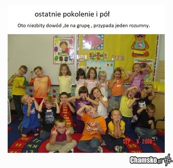 Jeden rozumny na całą grupę