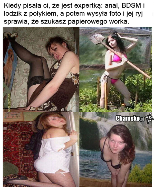 Gdy jest tak piękna, że szukasz worka.