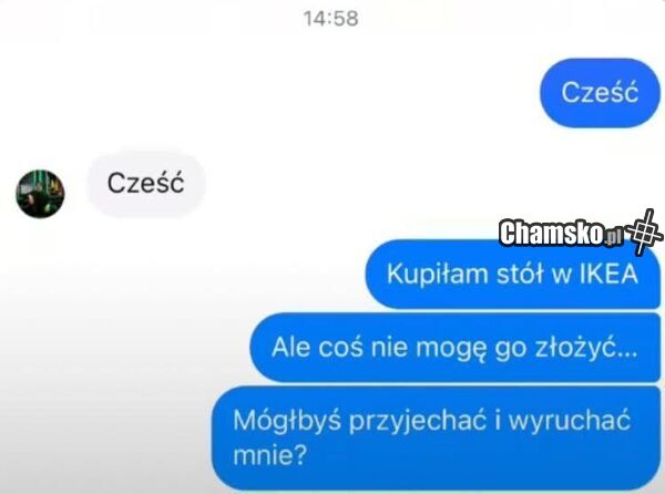 Stół z Ikea