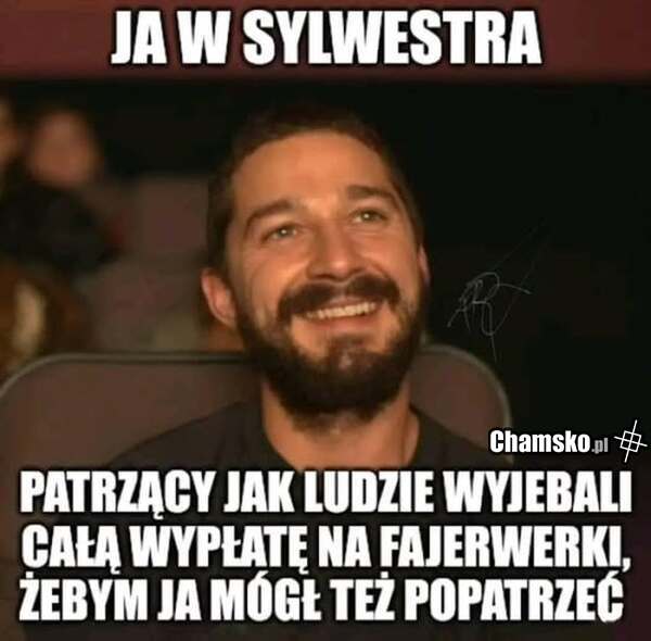 Oglądanie fajerwerków