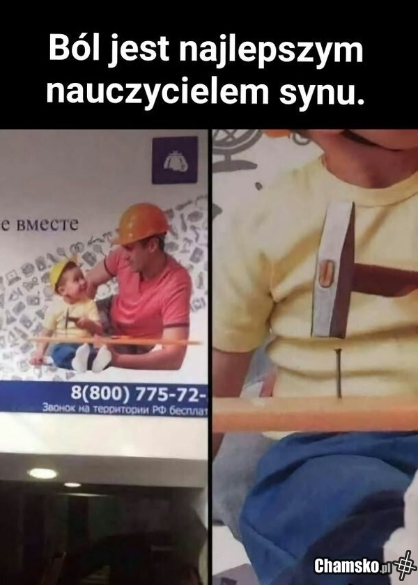 Ból najlepszym nauczycielem