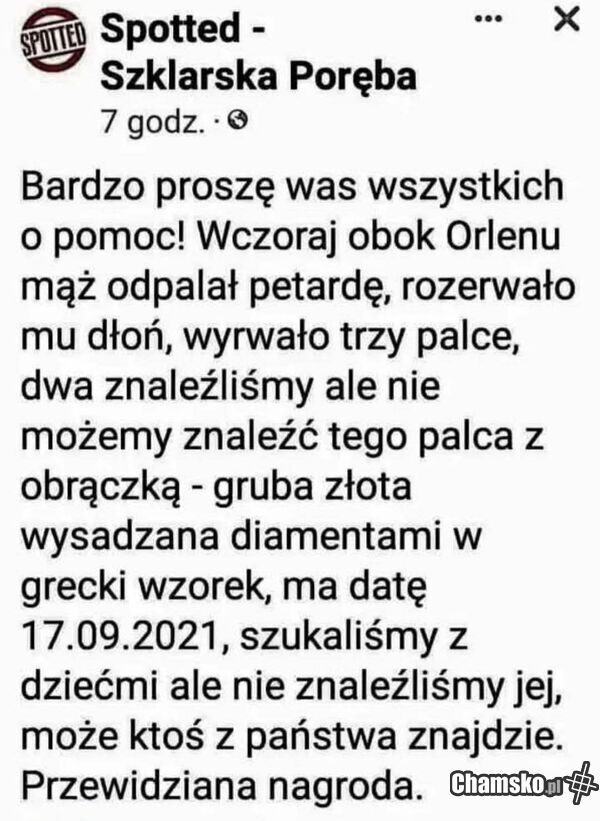 Ktoś widział?