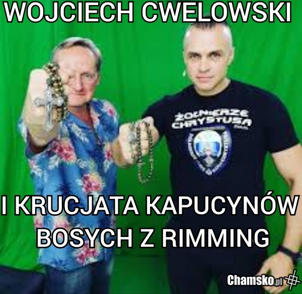 Proszę to przeczytać tym jego cwelowatym głosikiem
