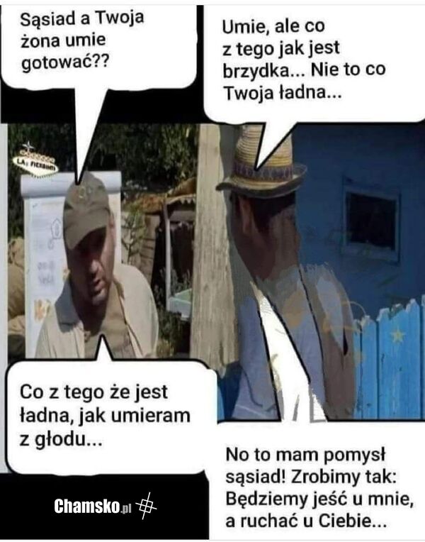 Jeść i ruchać.