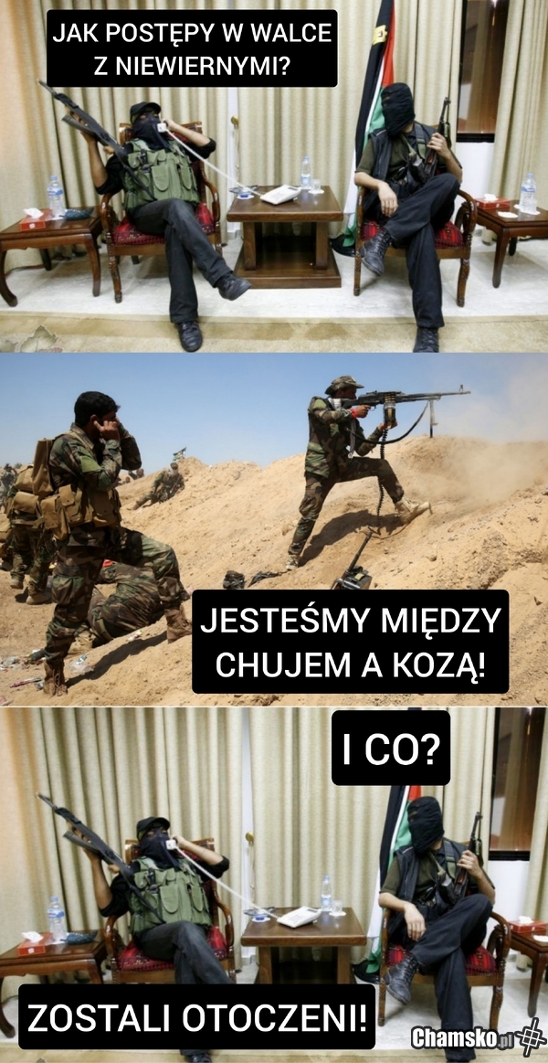 Między chujem a kozą