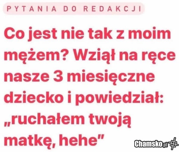 Pytanie do redakcji