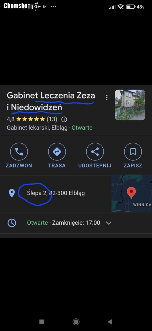 Adres który łatwo przeoczyć