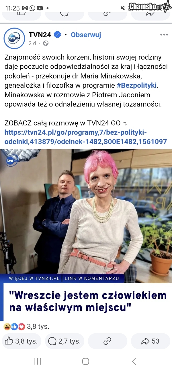 Ramówka TVNu i pajac jacoń trzymają poziom