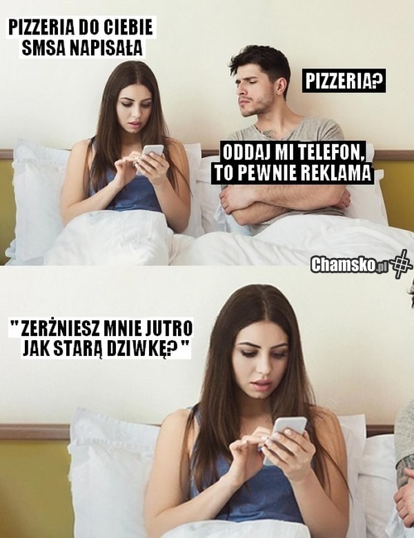 SMS z pizzerni