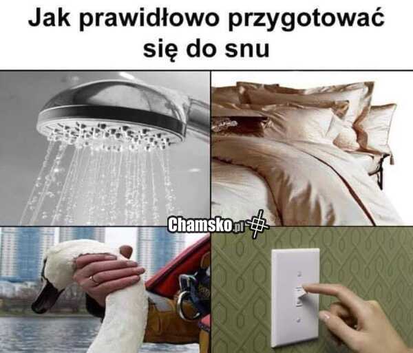 Przygotowanie do snu