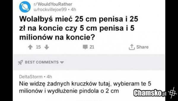 Kasa czy penis