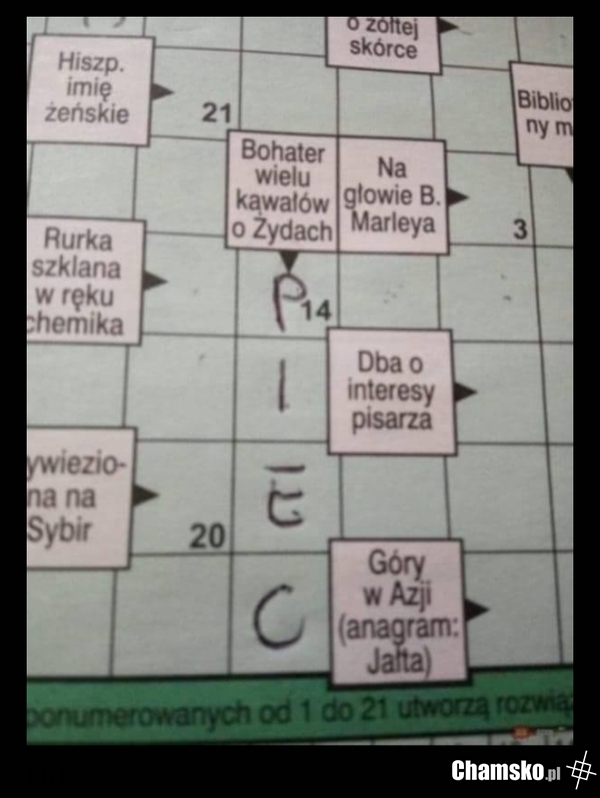 Bohater wielu kawałów o Żydach