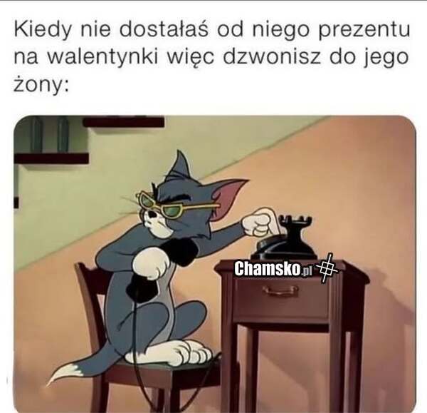 Brak prezentu na walentynki