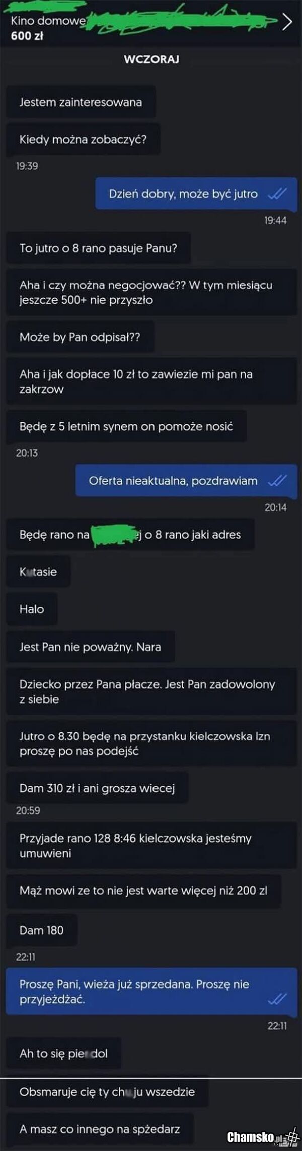 Madka z olx