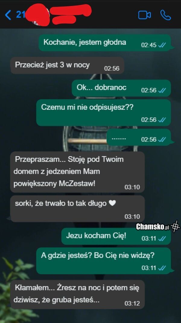 Jestem głodna
