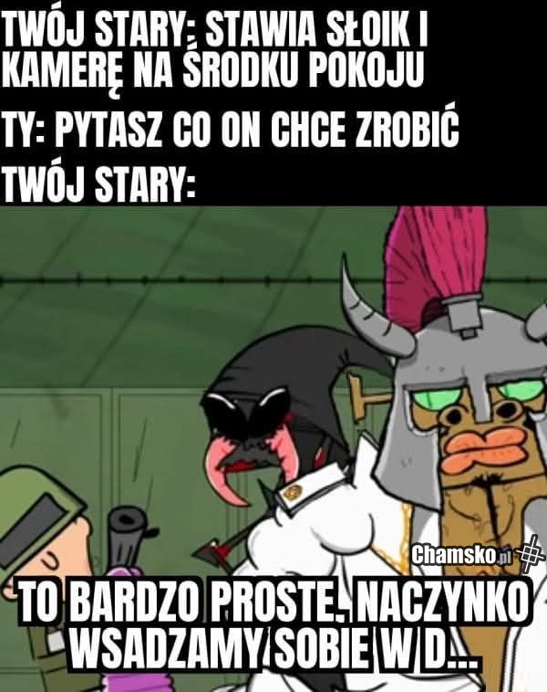 Słoik w pokoju