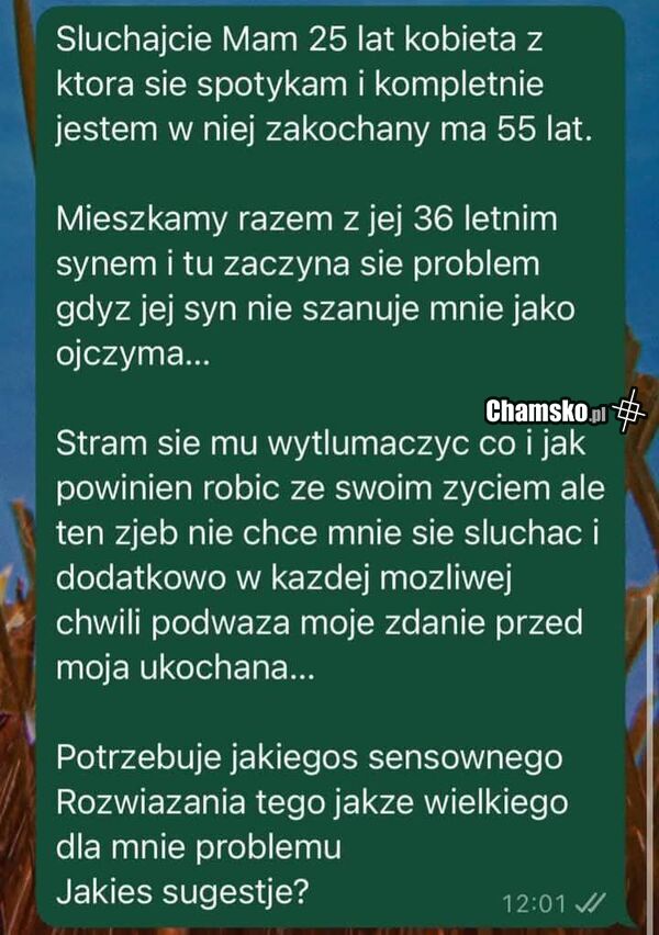 Jakieś sugestie?