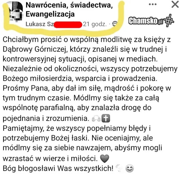 Niech ktoś mi powie, że katolicy to ludzie zdrowi psychicznie...