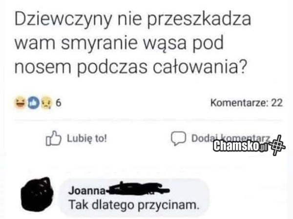 Smyranie wąsa