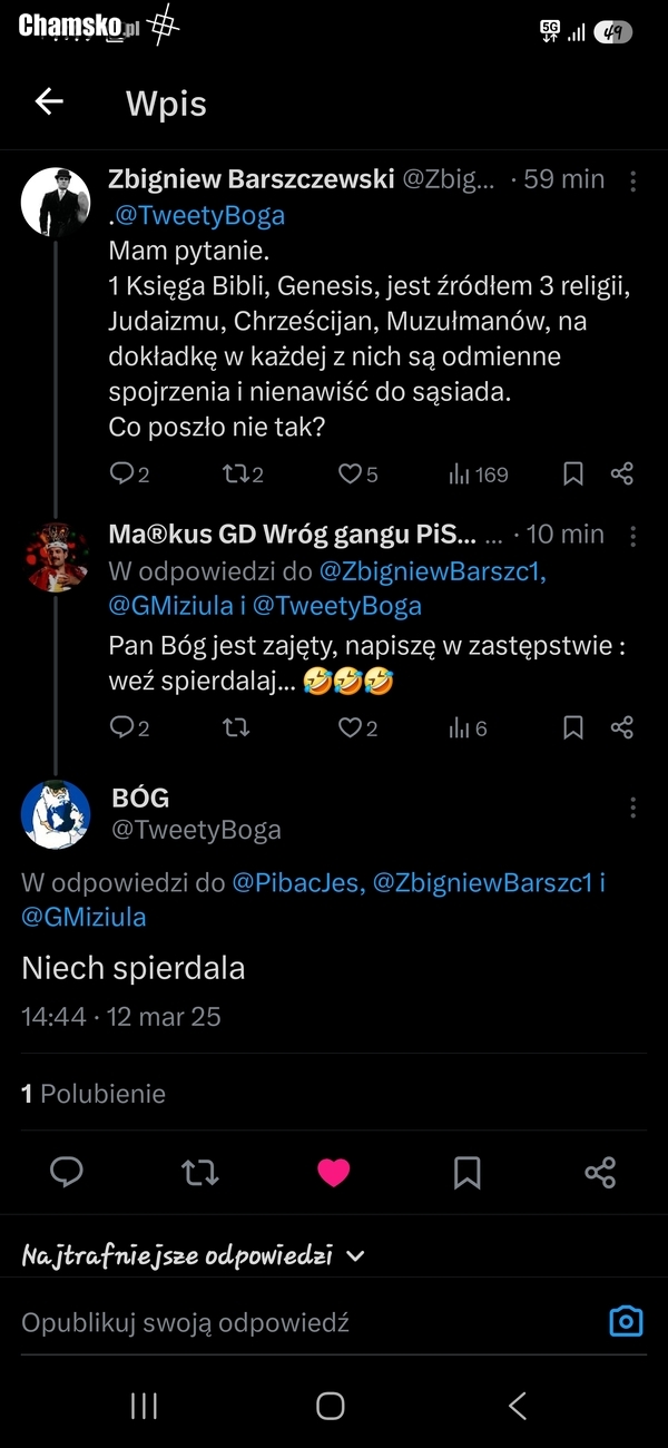 Boga nie ma hihi