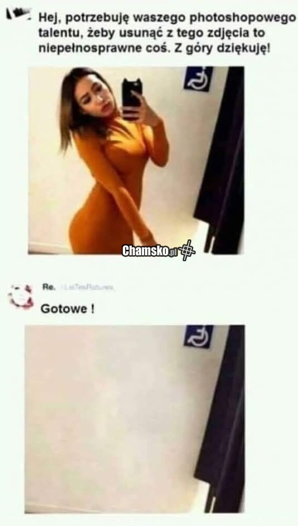 Coś niepełnosprawnego