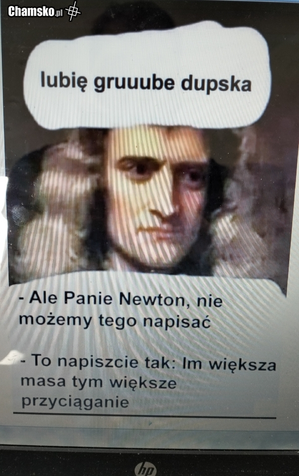 Newton historia prawdziwa...