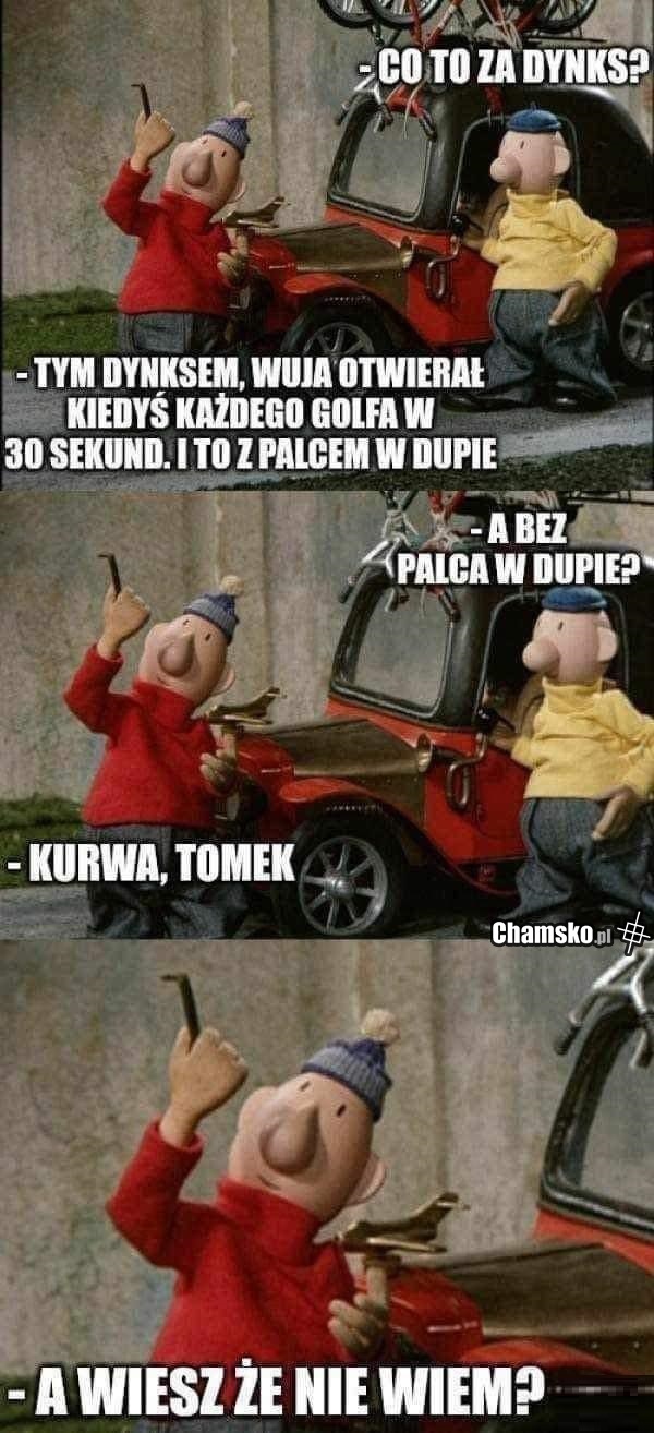 Z palcem w dupie