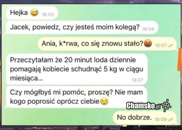 Fajna koleżanka