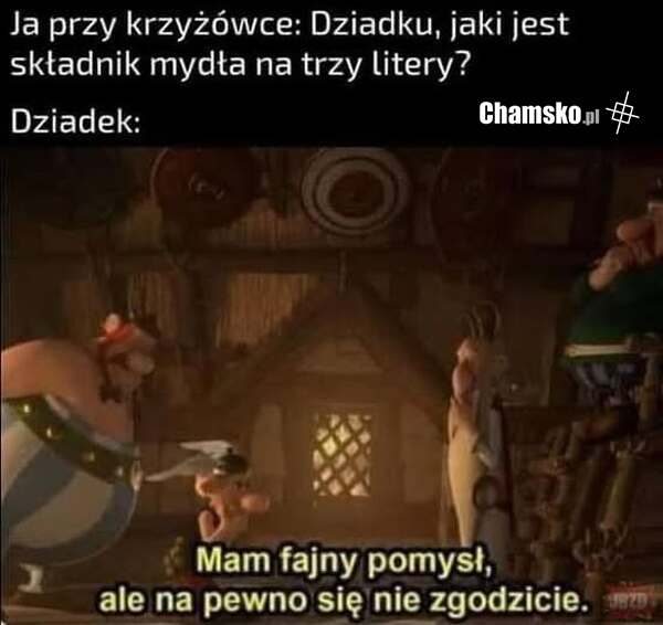To będzie na pewno "ług".