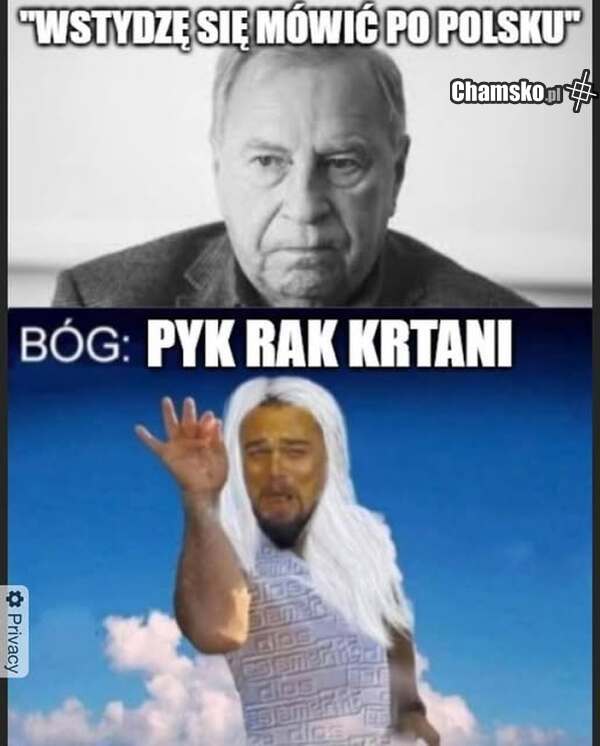Dobrze, że z dech