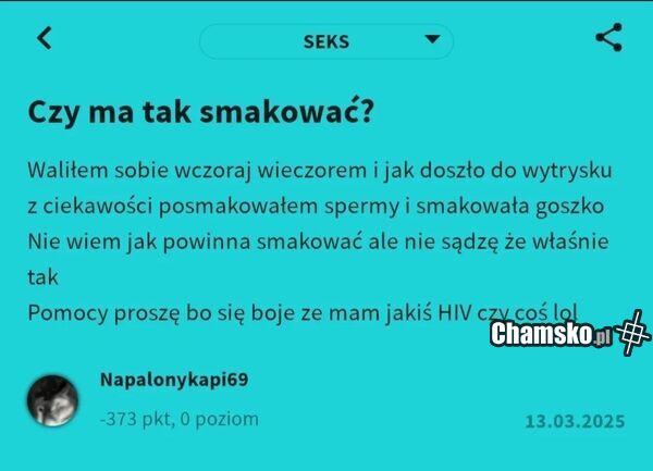 Gorzki smak