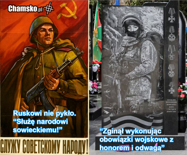Propaganda vs rzeczywistość.