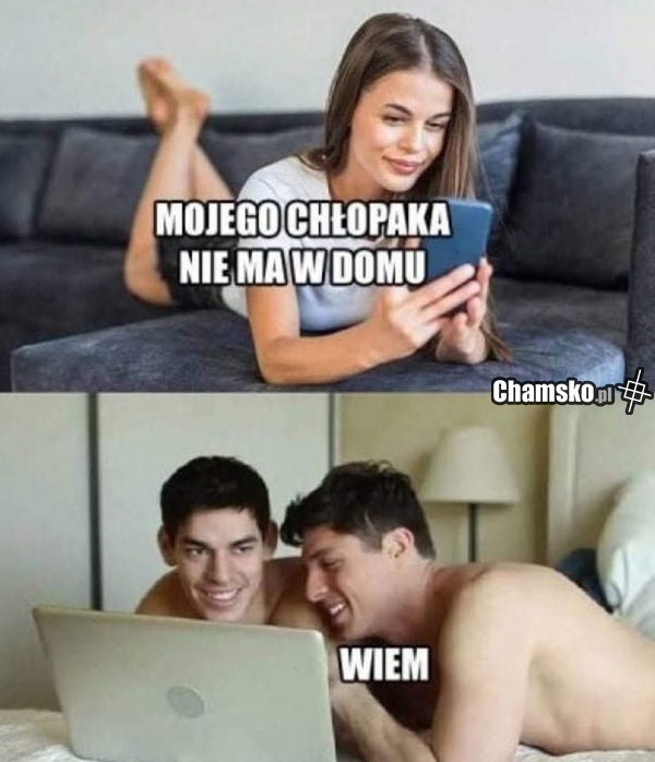 Chłopaka nie ma w domu