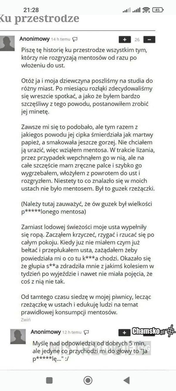 Ku przestrodze