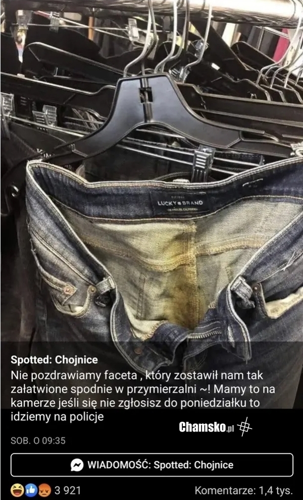 Taką okazja, że aż się zesrał.