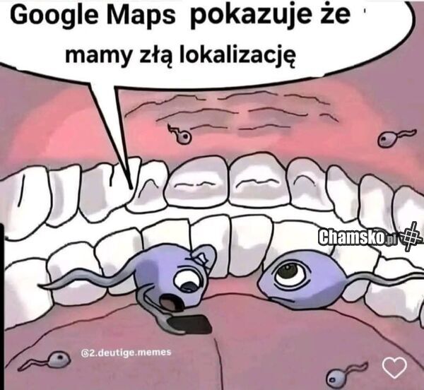 Zła lokalizacja