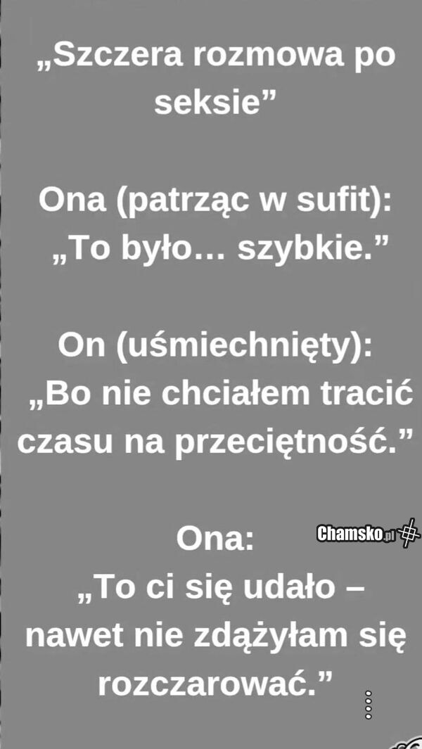 Szczera rozmowa