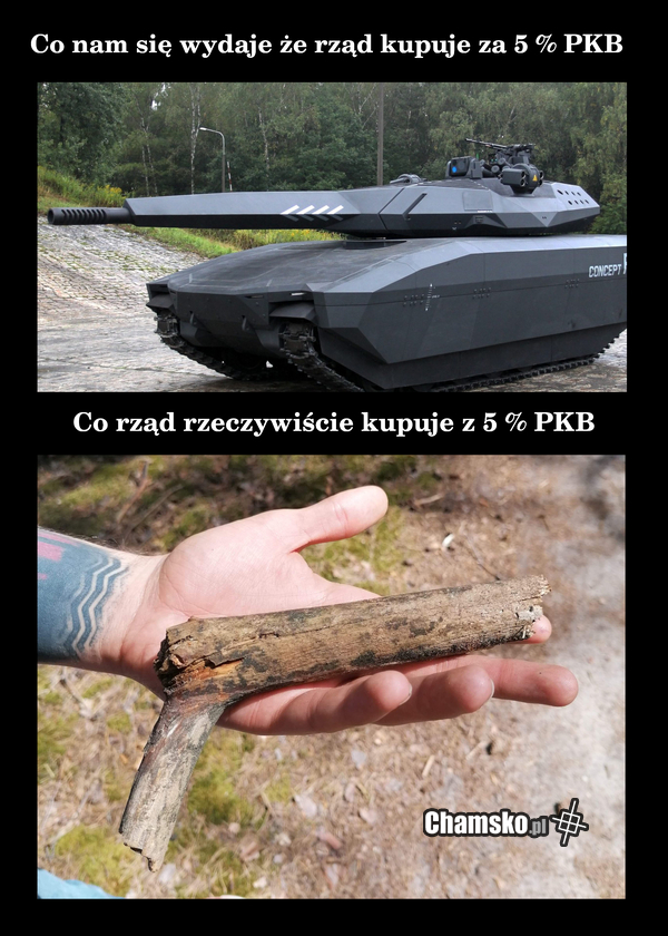 Nasza armia uzbrojona po zęby