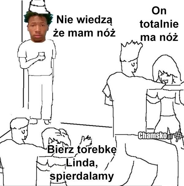 On ma nóż
