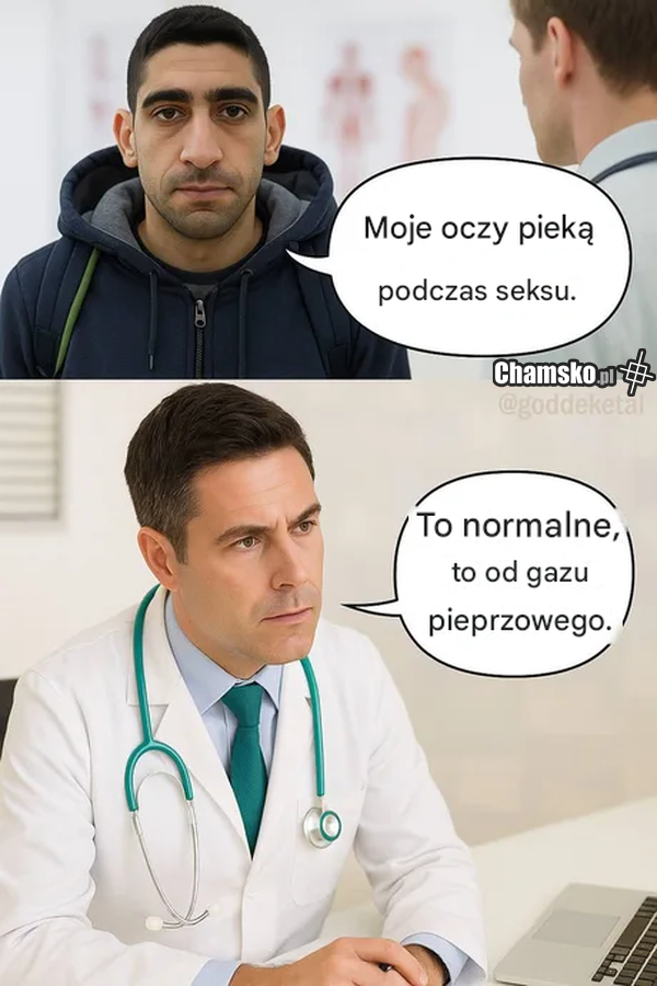 Piekące oczy