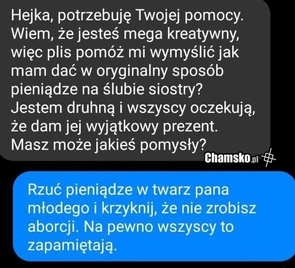Prezent na ślub