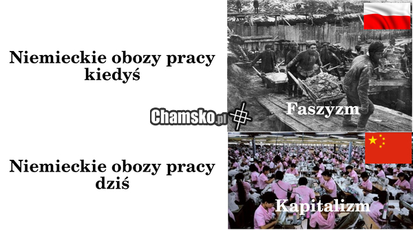 Niemiecki wyzysk na całym świecie.