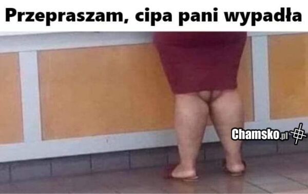 Coś jej wypadło
