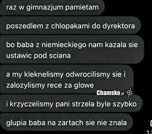 Przypał w szkole