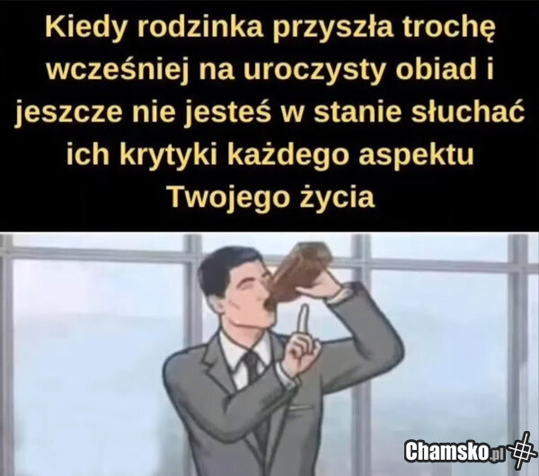 Kiedy przyjeżdża rodzina
