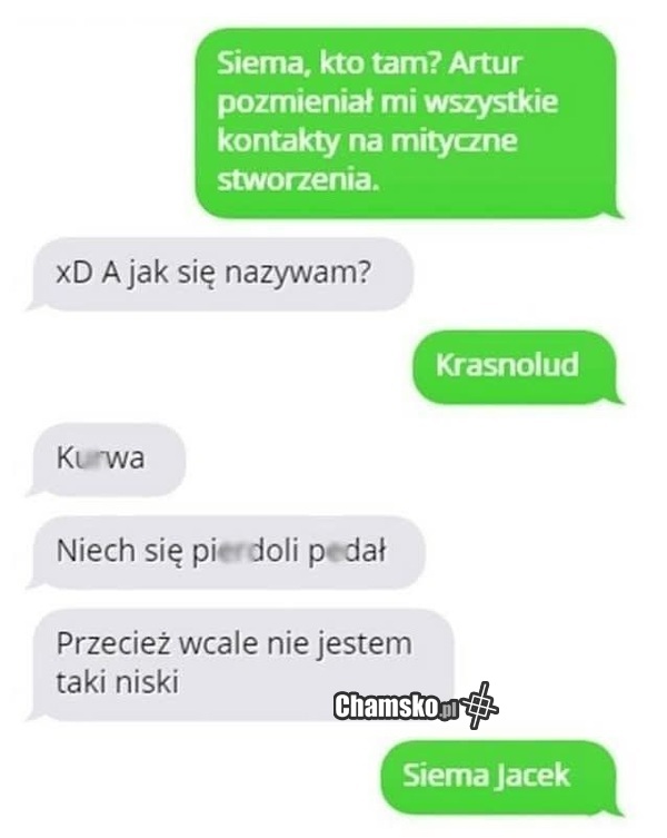 Zmiana kontaktów